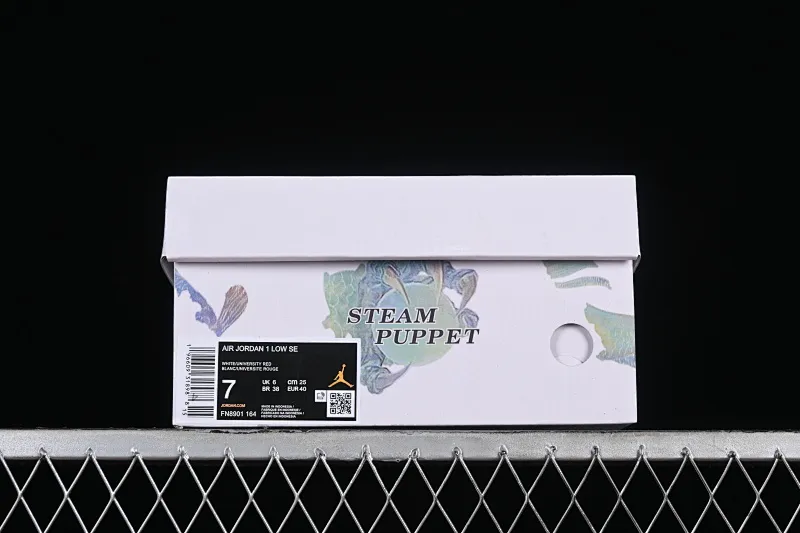All Categories Air Jordan Jordan Series Basketball Shoes Air Jordan 1 Low Air Jordan 1 Low AJ1 Joe 1 Year of the Dragon Limited New Chinese Style Customization Steam Puppet-Third Prince Ao Bing Low State Cultural Casual Shoes FN8901-164